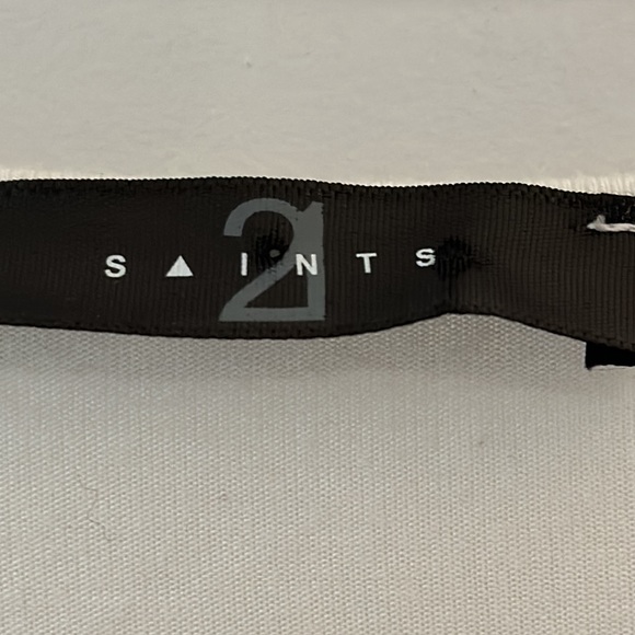 White Rusched Top - Picture 6 of 6